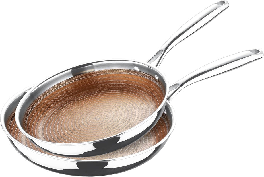 Giro 2’li Tava Seti 20 cm ve 24 cm ILAG Yapışmaz İndüksiyon ve Fırın Uyumlu PFAS İçermez