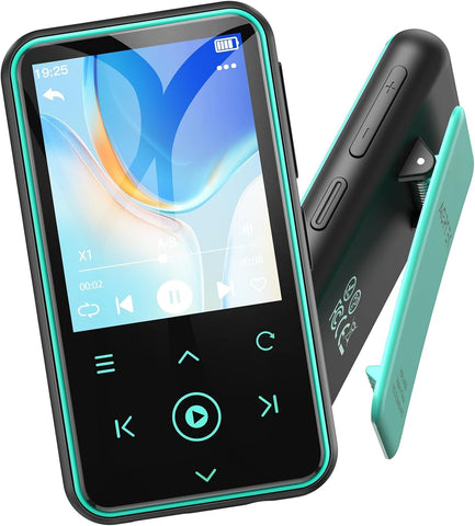 64GB Bluetooth 5.3 MP3 Çalar Klipsli, 1.8