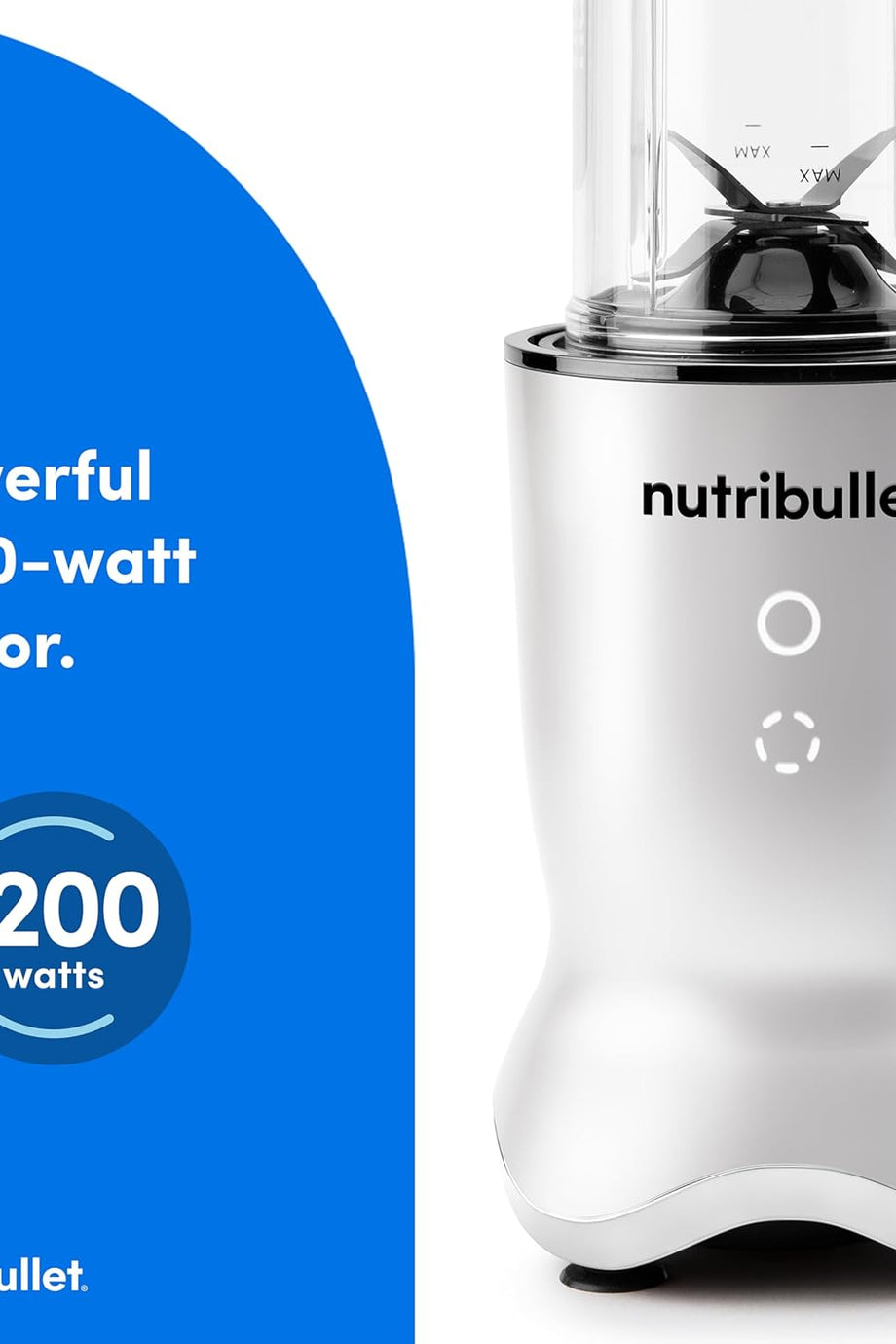Ultra Blender 900 ml, 1200W, Sessiz ve Güçlü Tasarım
