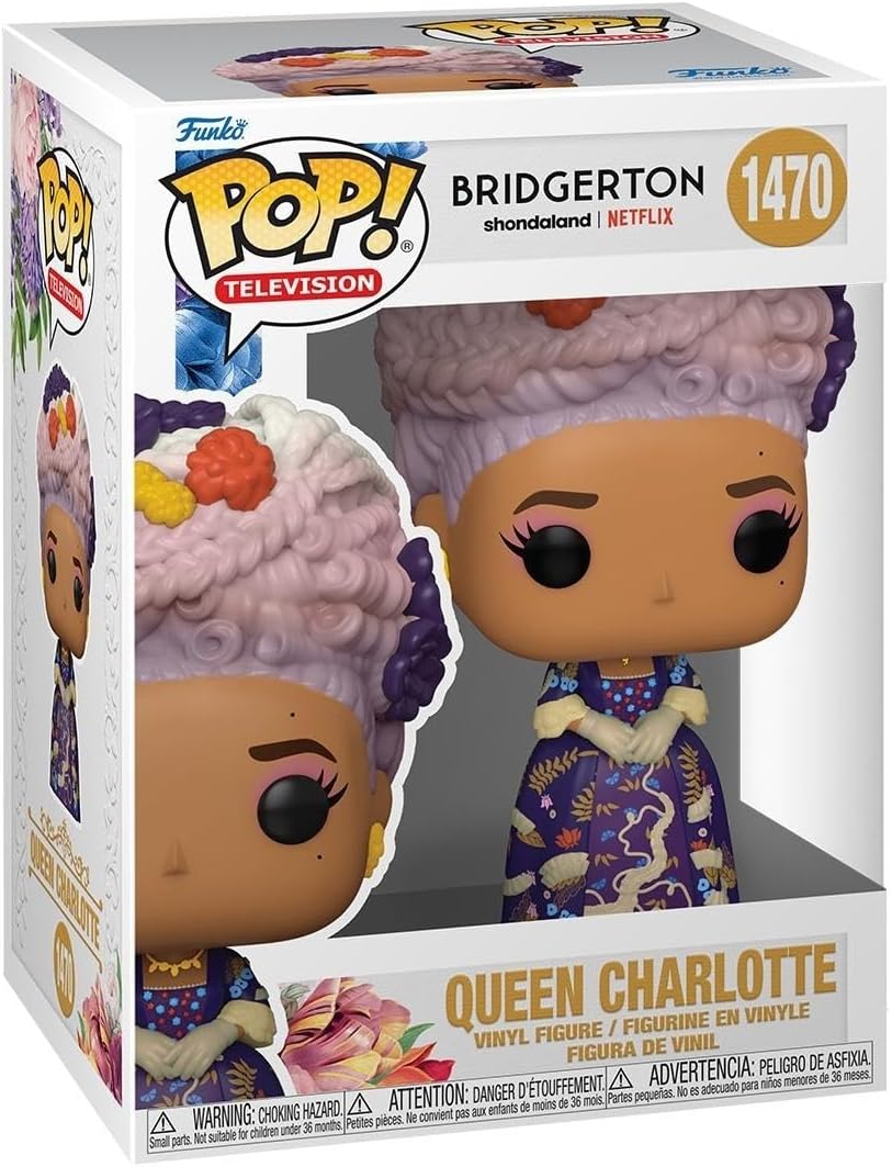 POP! TV: Bridgerton, Queen Charlotte Figür, Koleksiyonluk Vinil Oyuncak