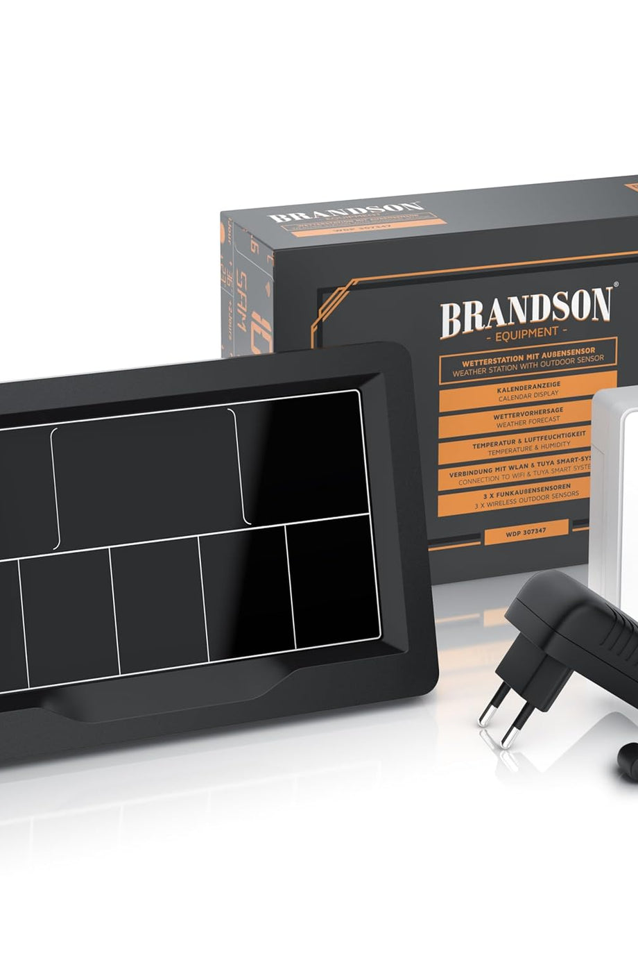 WiFi Hava İstasyonu, Dış Sensörlü, Tuya ve Smart Life Uyumlu