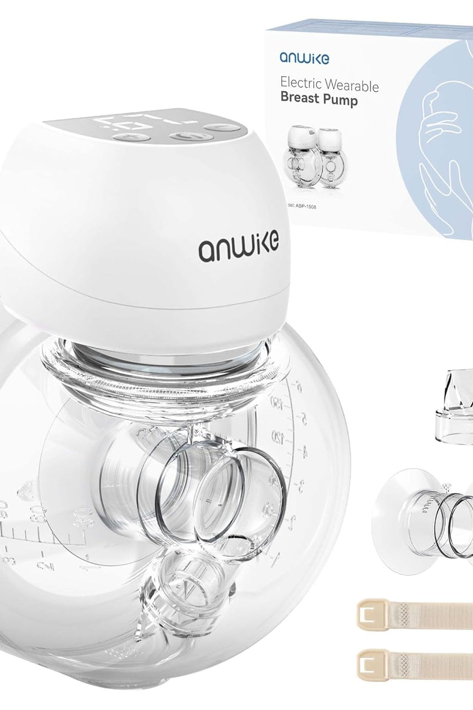 Elektrikli Göğüs Pompası,  Ultra Hafif, 3 Mod, 9 Kademeli, LED Göstergeli