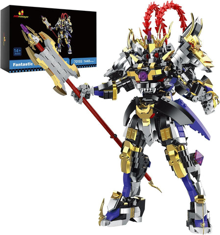 Mecha Yapı Blokları, Hero Warrior Mecha Robot Model Kiti (1448 Parça)