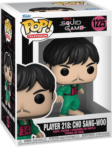 Pop! TV Squid Game Sang-Woo 218 Vinil Koleksiyon Figürü 9,5 cm