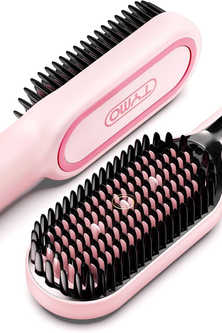 Ionic Plus Saç Düzleştirici Fırça, Kalın ve Kıvırcık Saçlar İçin, 16 Isı Ayarı Uyumlu