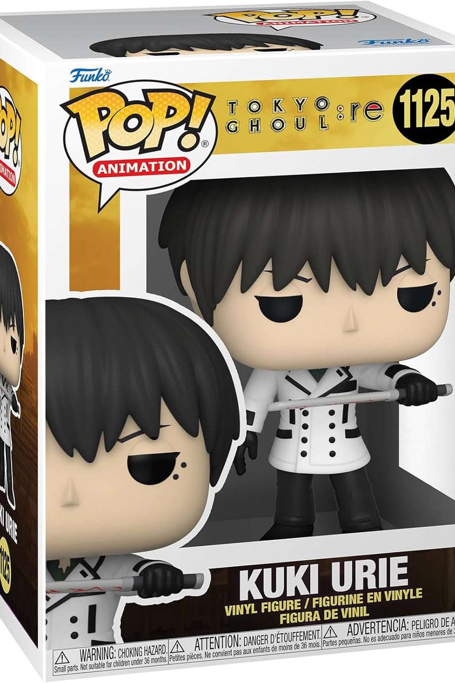 Pop! Tokyo Ghoul: Re Kuki Urie Vinil Koleksiyon Figürü 9,5 cm