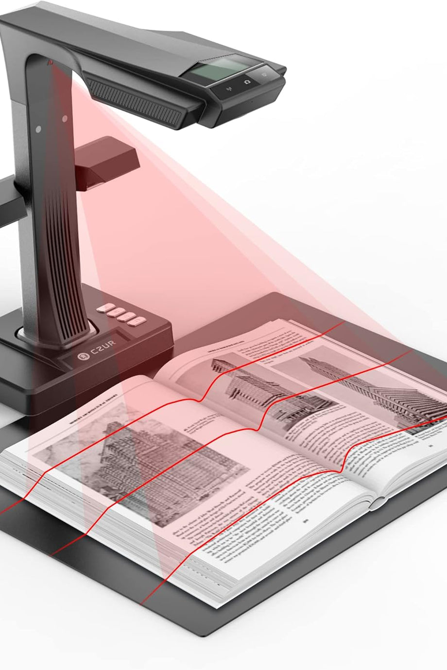 ET24 Pro Profesyonel 24MP HDMI Kitap Tarayıcısı, A3 Tarama