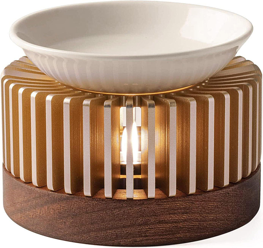 Kokulu Yağ Lambası, Eloksallı Alüminyum, Tealight ile Çalışan Aroma Difüzörü