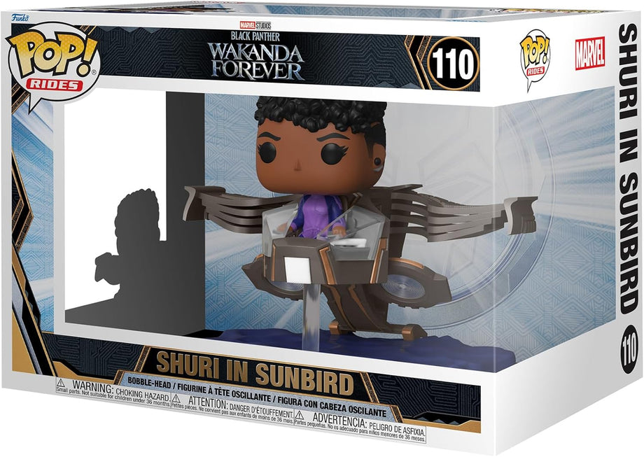 Pop! Ride: Black Panther Wakanda Forever Sunbird’de Shuri Figürü