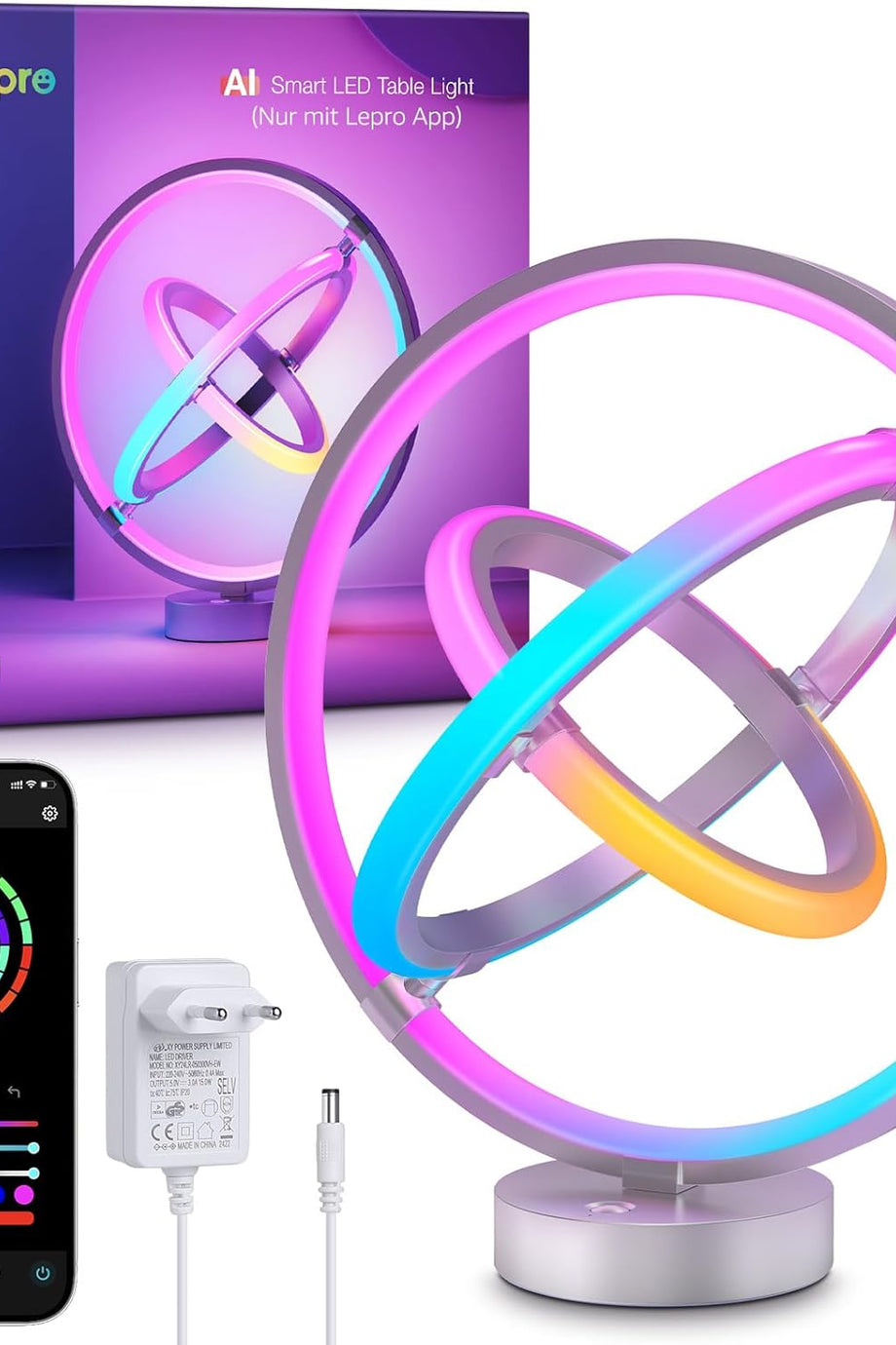 AI Akıllı Masa Lambası TB1, Müzik Senkronizasyonu, AI Işık Tasarım Asistanı