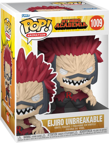 POP! Animasyon: MHA, Eijiro Kirishima Kahraman Kostümü, 9,5 cm Koleksiyonluk Vinil Figür
