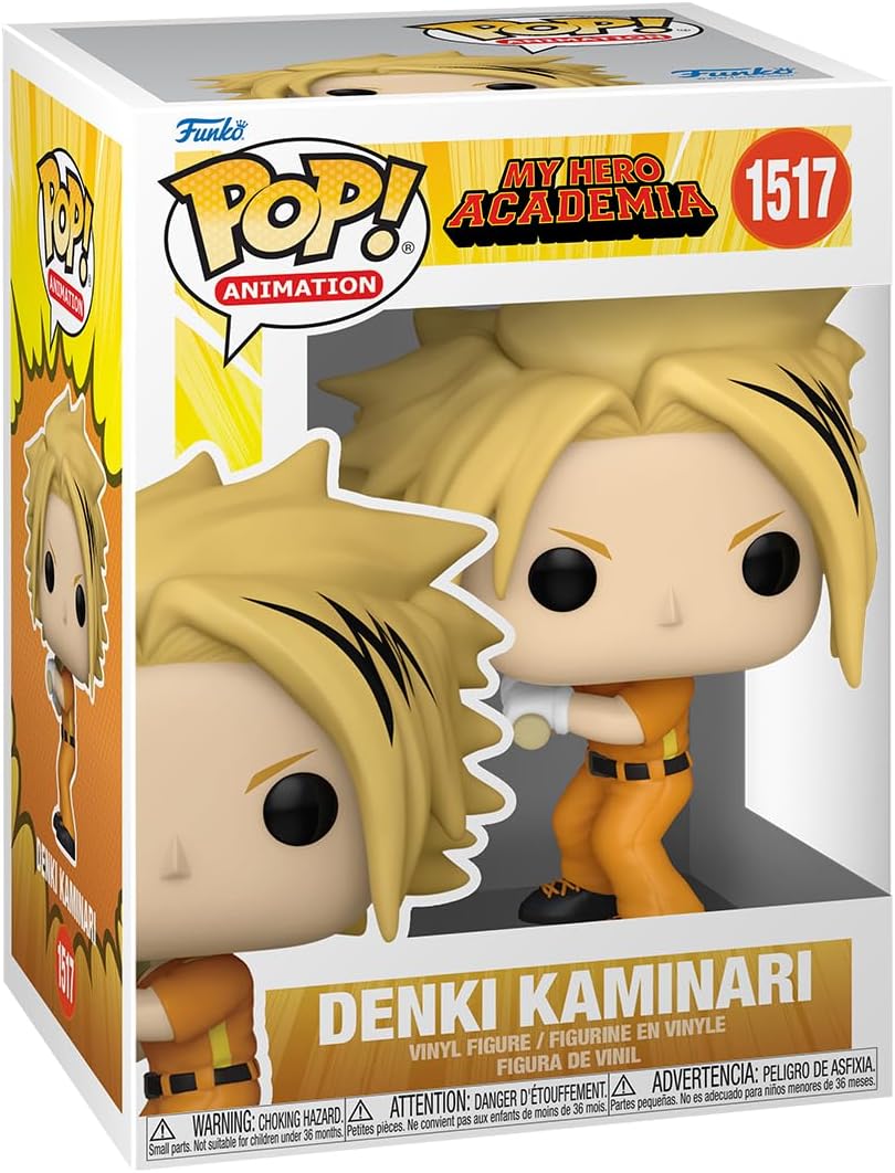 Pop! My Hero Academia Hero League Baseball Denki Kaminari Vinil Figür 9,5 cm