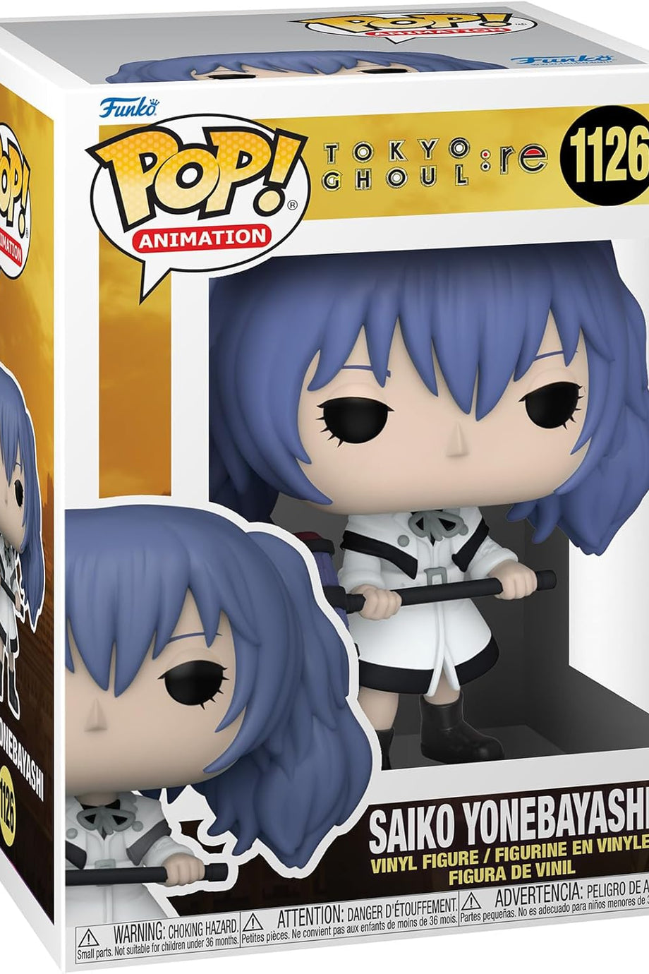 Pop! Tokyo Ghoul: Re Saiko Yonebayashi Vinil Koleksiyon Figürü 9,5 cm