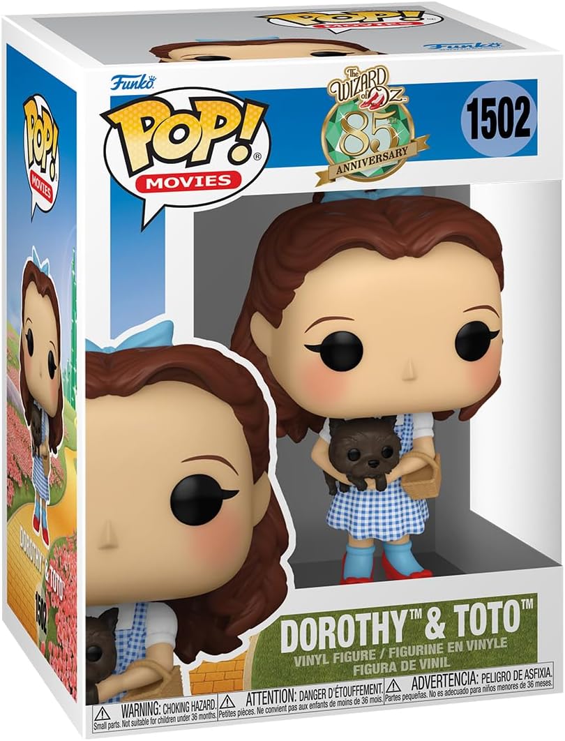 Pop! The Wizard of Oz: Dorothy Gale ve Toto Figürü, Resmi Koleksiyon Ürünü