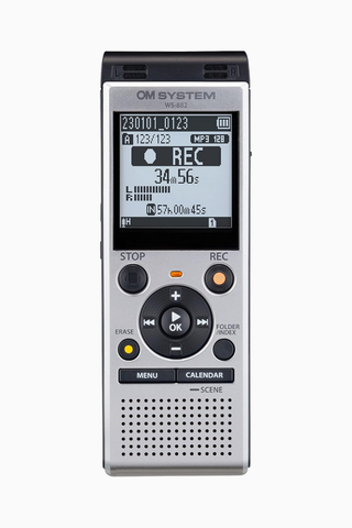 WS-882 4GB Akıllı Stereo Ses Kayıt Cihazı USB Destekli, Mikrofon Hassasiyet Ayarlı