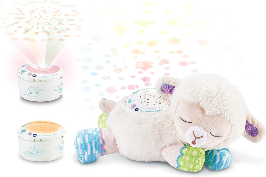 3'ü 1 Arada Yıldız Işığı, Projektörlü Müzik Kutusu, Ninni, Melodi ve Sesli Uyku Yardımcısı