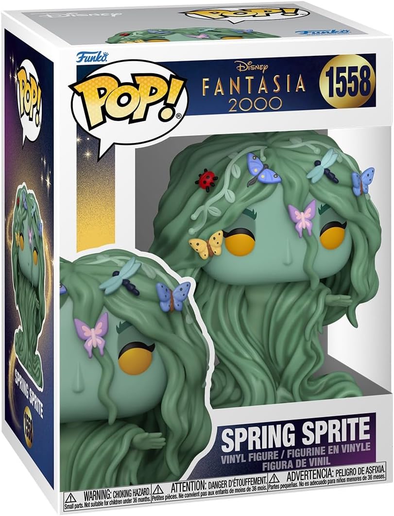 POP! Disney Fantasia 2000, Spring Sprite Vinil Figür 9,5 cm, Resmi Koleksiyon Ürünü