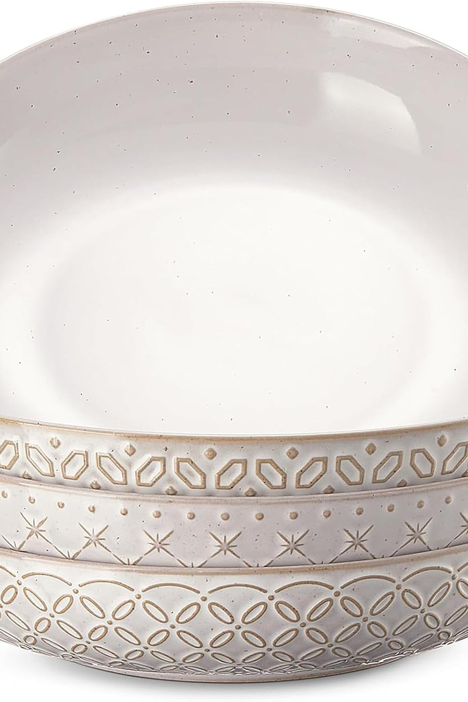 Yemek Takımı, 4 Kişilik Seramik Tabak ve Makarna Kaseleri