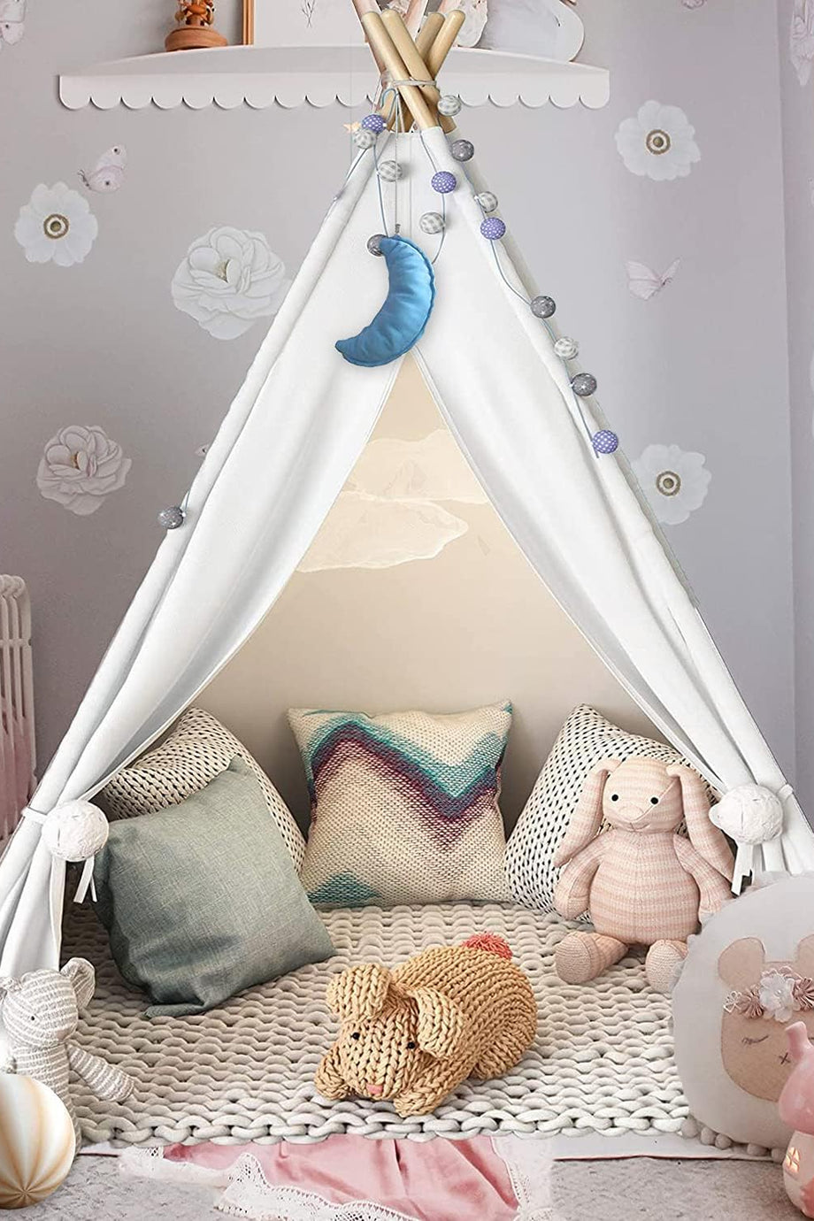 Teepee Çocuk Çadırı, İç ve Dış Mekan Kullanımı