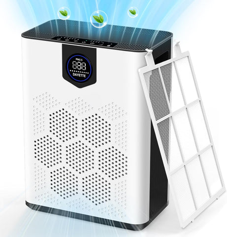 HEPA 14 Hava Temizleyici, 300 m³/h CADR, 120 ㎡ Alan, Sessiz 22 dB, Yıkanabilir Filtre, Otomatik Mod
