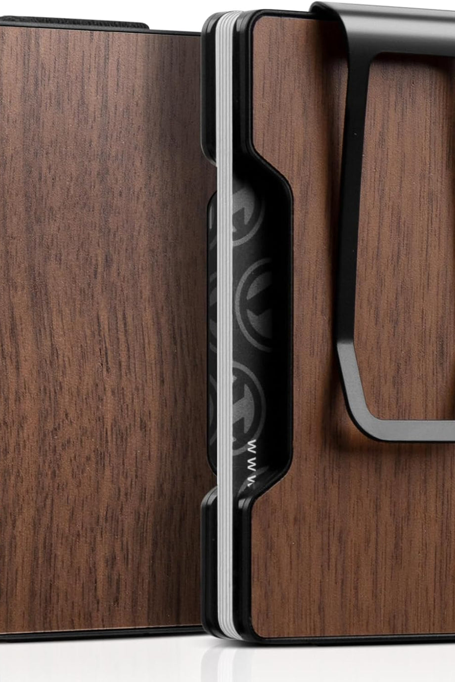 Metal İnce Cüzdan, Para Klipsli, RFID Korumalı, Minimalist Kartlık, 12-15 Kart Kapasiteli