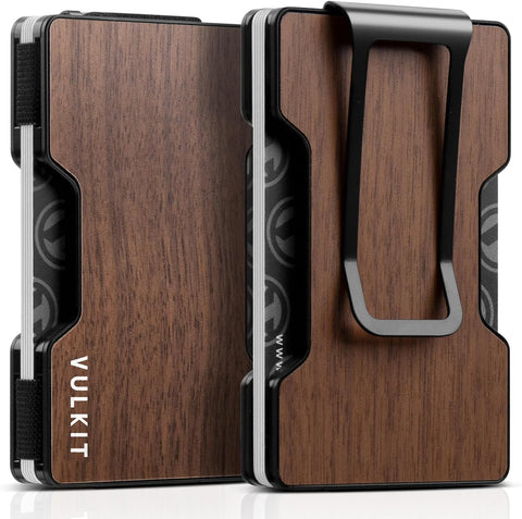 Metal İnce Cüzdan, Para Klipsli, RFID Korumalı, Minimalist Kartlık, 12-15 Kart Kapasiteli