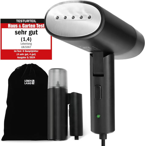 Seyahat Steamer, Katlanabilir, 900 W, 120 ml Su Tankı, Seyahat Seti, Hijyenik Ütüleme
