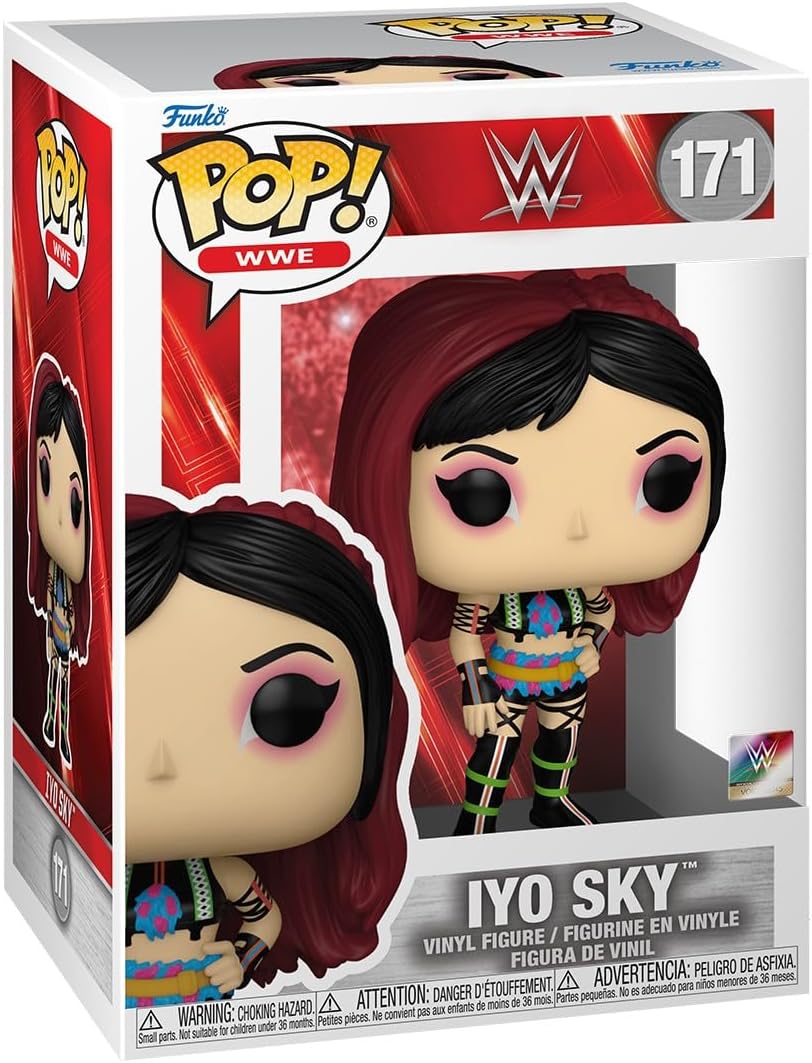 Pop! WWE Iyo Sky Vinil Figür 9,5 cm Koleksiyonluk Hediye