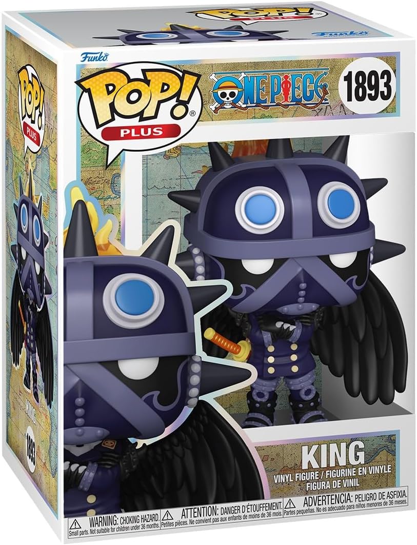 Pop! Animasyon: One Piece, King, Vinil Koleksiyon Figürü, Resmi Lisanslı Ürün