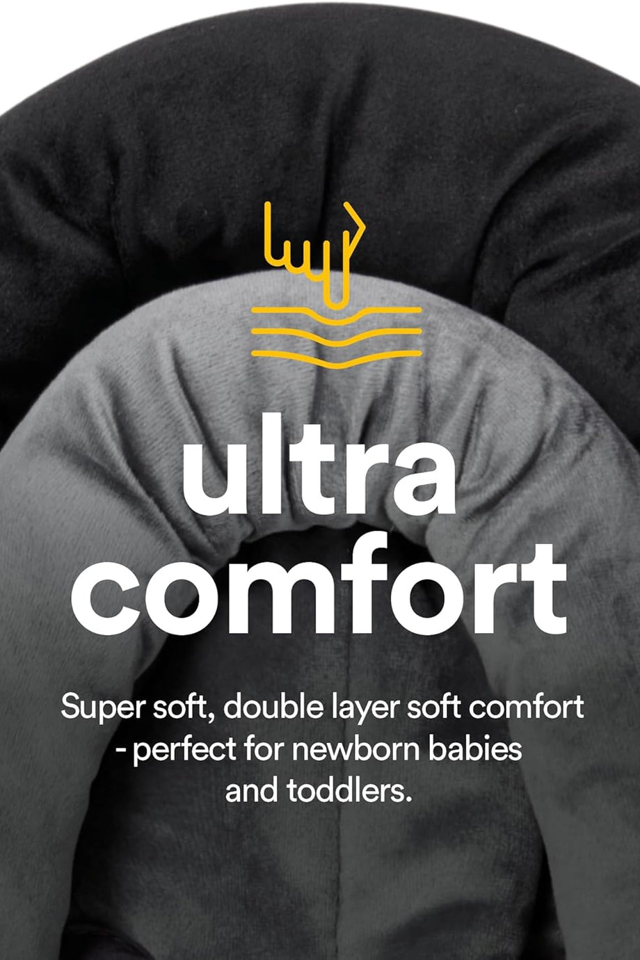 2'si 1 Arada Yenidoğan Baş ve Vücut Desteği, Evrensel Uyumlu