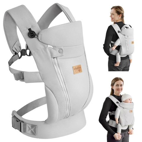 Bebek Taşıyıcı, Ergonomik, Ayarlanabilir Bel Desteği, Hafif ve Nefes Alabilir, Yeni Doğanlar İçin