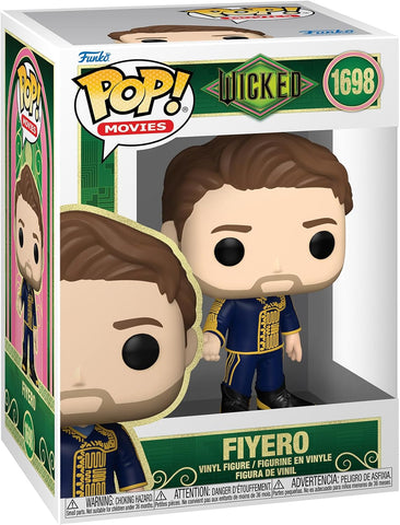 Pop! Wicked, Fiyero Koleksiyonluk Vinil Figür 9,5 cm, Resmi Film Ürünü