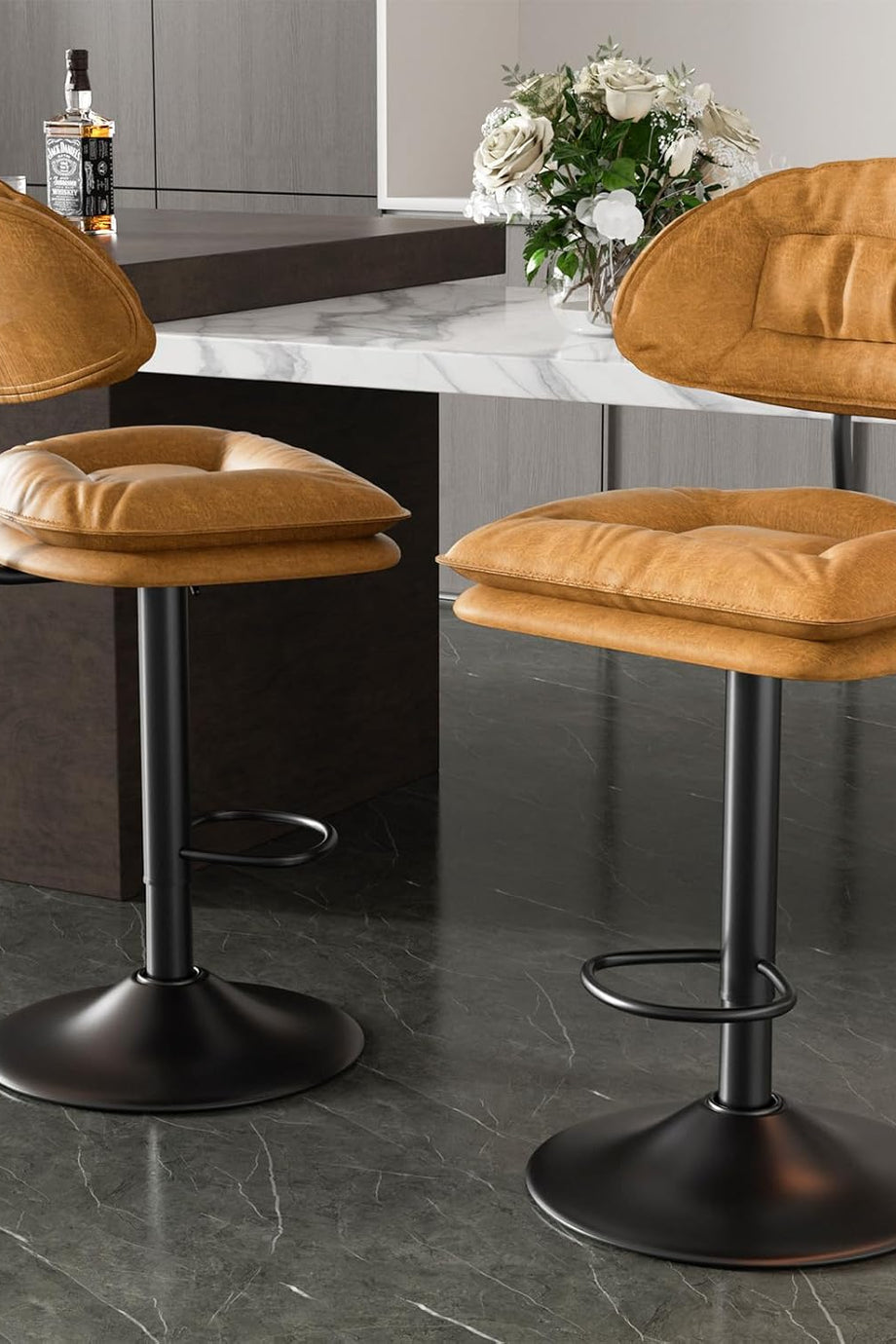 2’li Ergonomik Ayarlanabilir Bar Taburesi