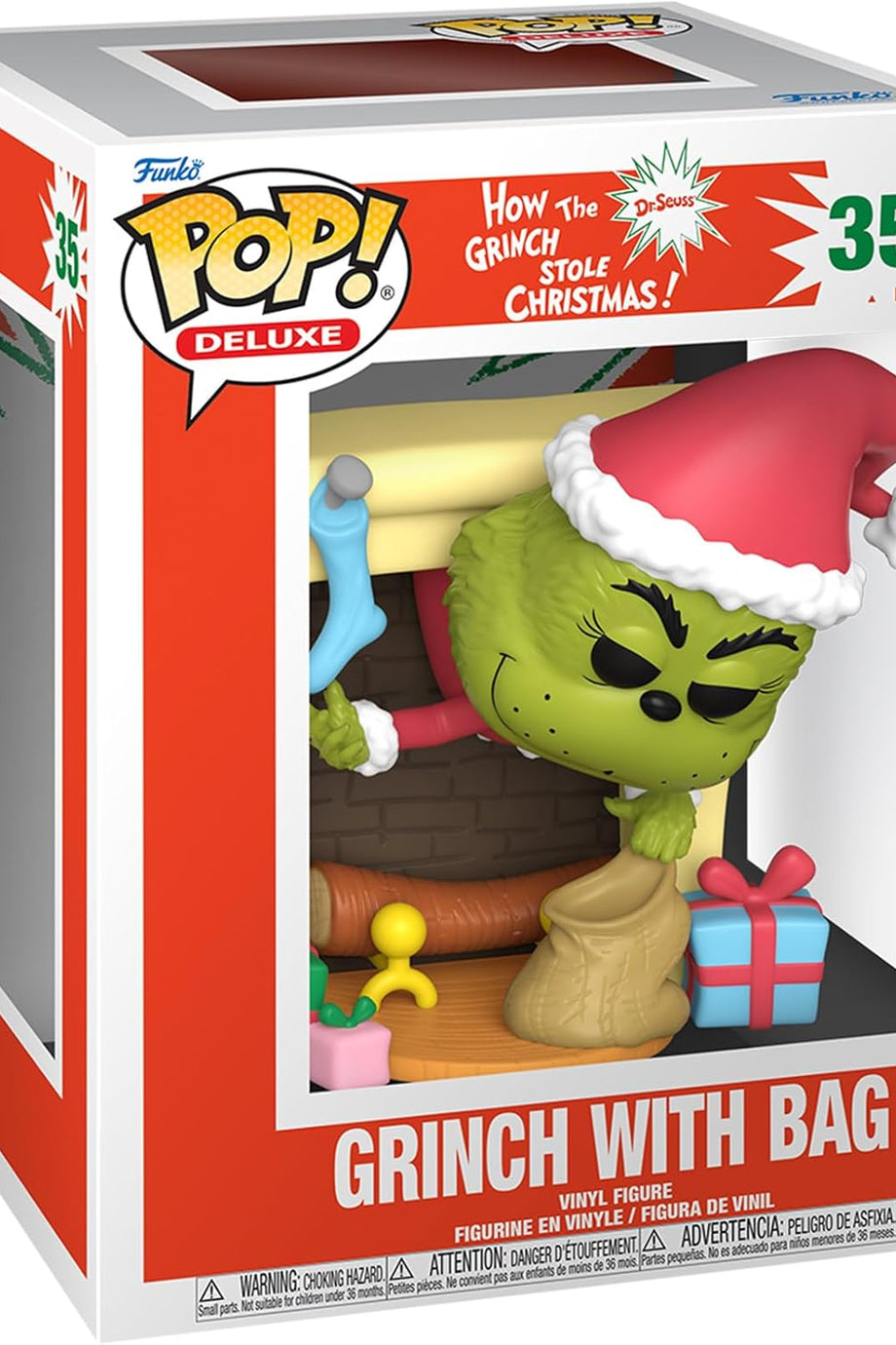Pop! Deluxe: Grinch Çantalı, Grinch Noel’i Nasıl Çaldı, Koleksiyon Figürü