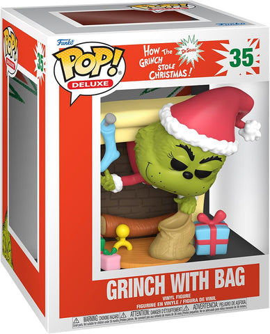 Pop! Deluxe: Grinch Çantalı, Grinch Noel’i Nasıl Çaldı, Koleksiyon Figürü