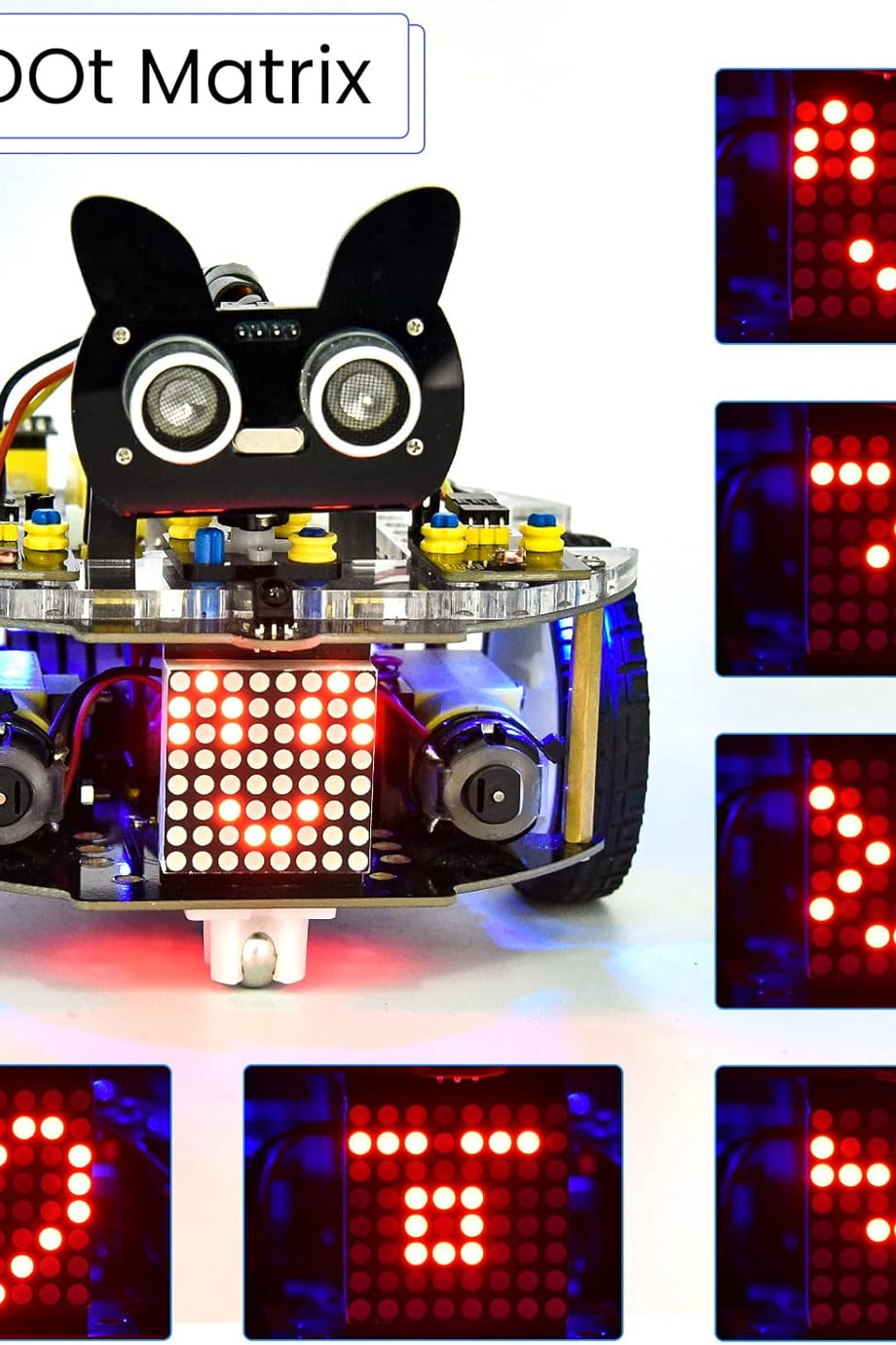 Raspberry Pi Pico Robot Araba Kiti, MicroPython ve C+ Programlama Başlangıç Seti