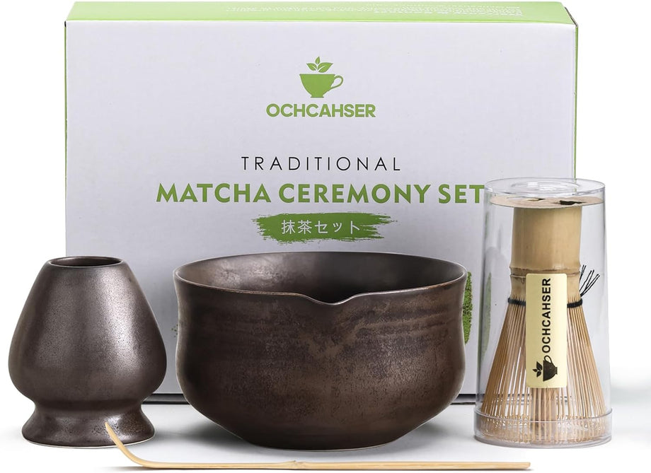 Matcha Seti, Japon Çay Seremonisi Kiti, Matcha Kasesi ve Aksesuarları ile Çay Severlere Özel