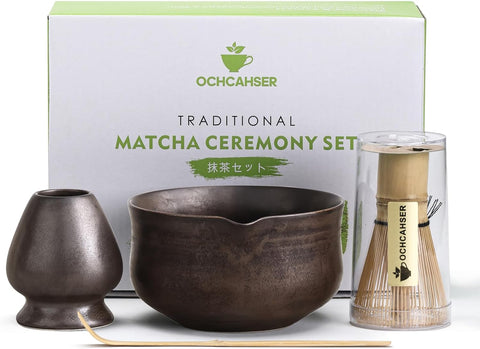 Matcha Seti, Japon Çay Seremonisi Kiti, Matcha Kasesi ve Aksesuarları ile Çay Severlere Özel