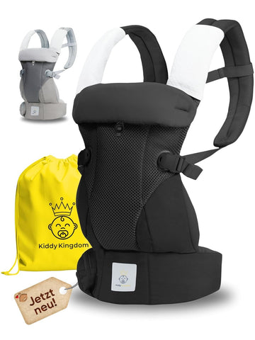 3'ü 1 Arada Ergonomik Bebek Taşıyıcı Nefes Alabilen 3D Soft Mesh, Yenidoğan İçin