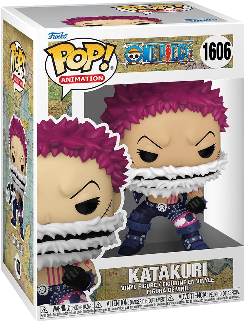 Pop! One Piece S8, Katakuri Koleksiyon Figürü, Resmi Lisanslı Vinil Oyuncak