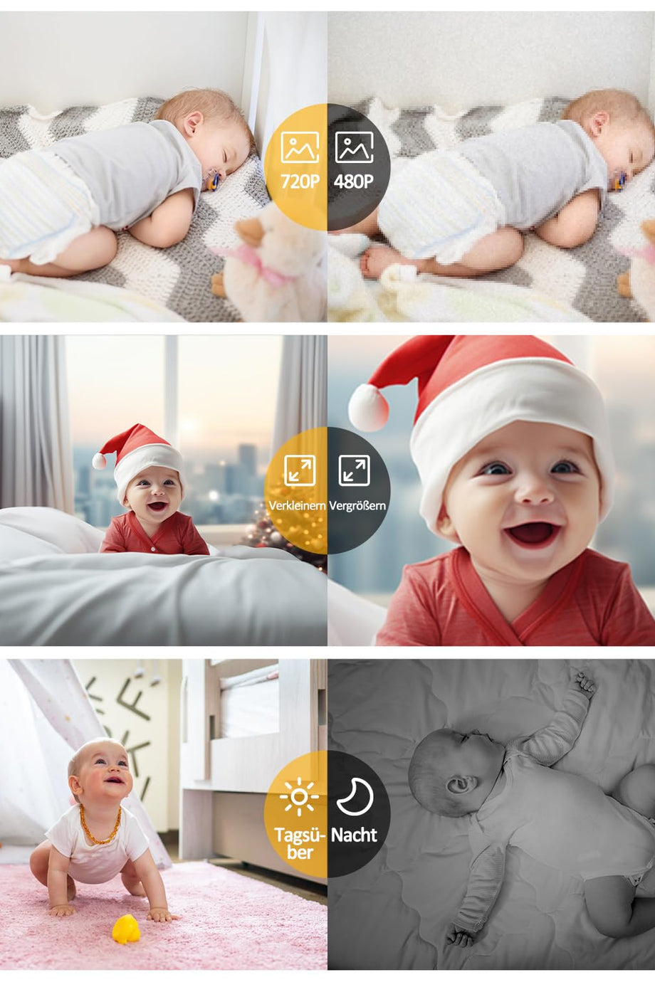 Bebek Telsizi, Gece Görüşü & VOX Modu