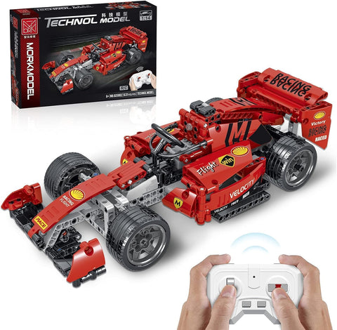 Uzaktan Kumandalı Formula 1 Yarış Arabası Yapım Oyuncak Seti, 6 Yaş ve Üzeri