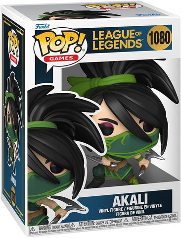 Pop! Games: LoL Akali League of Legends Koleksiyonluk Vinil Figür 9,5 cm