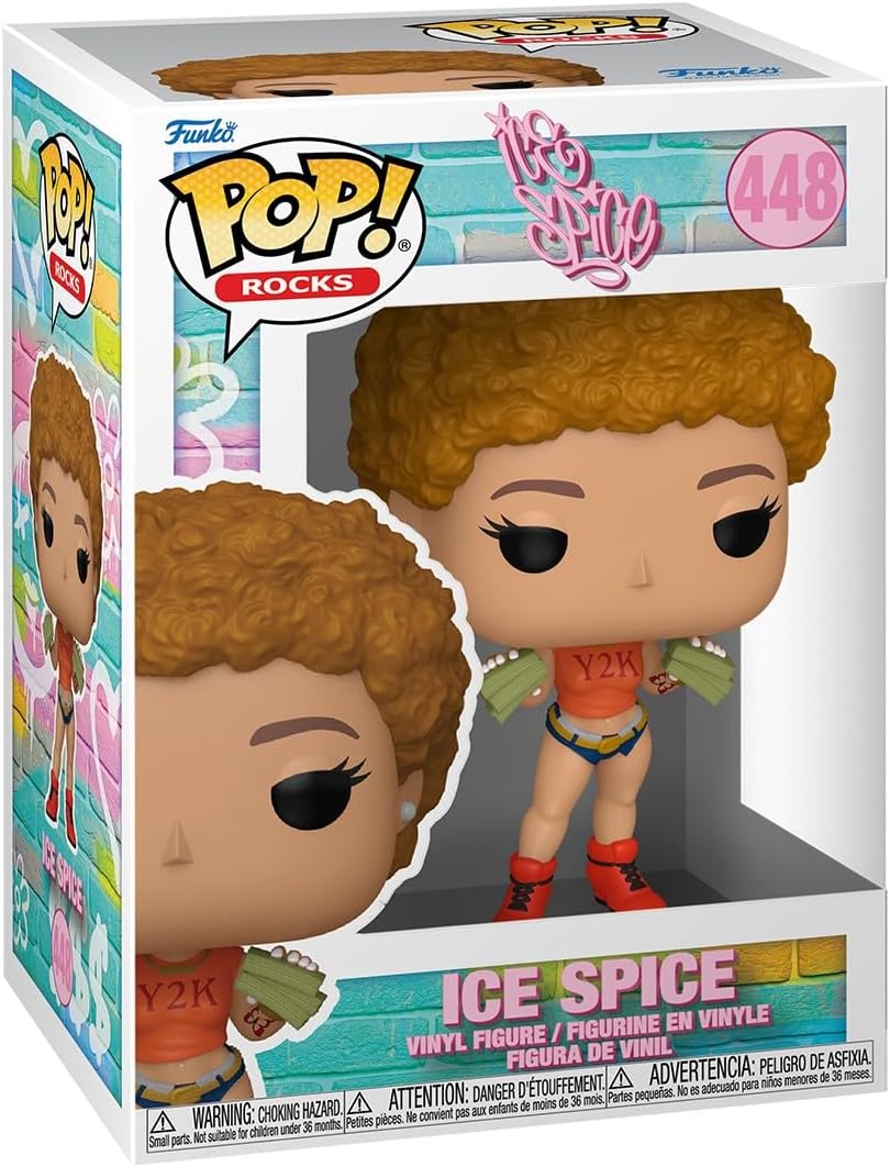 Pop! Rocks: Ice Spice Vinil Koleksiyon Figürü, 9,5 cm, Resmi Ürün