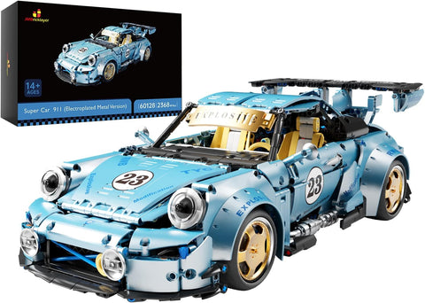 Technic Araba Seti, 1:8 Ölçekli Spor Araba Modeli, Yetişkin ve Çocuklar İçin