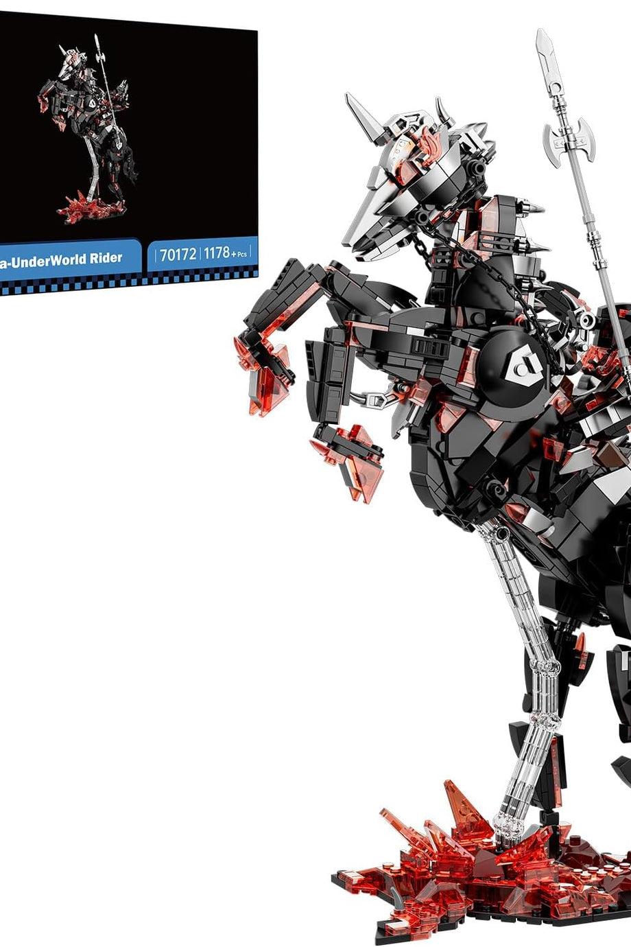 Dark Rider Mech 70172, 1178 Parça Mekanik Aksiyon Figürü