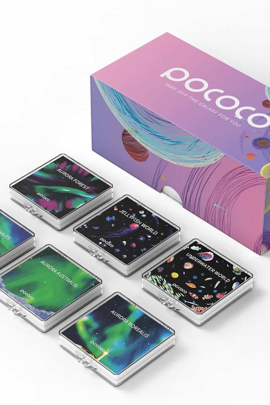 Galaxy Projektör için 5K Ultra HD Disk Seti (6 Disk) Yüksek Çözünürlük, Yarı İletken Litografi