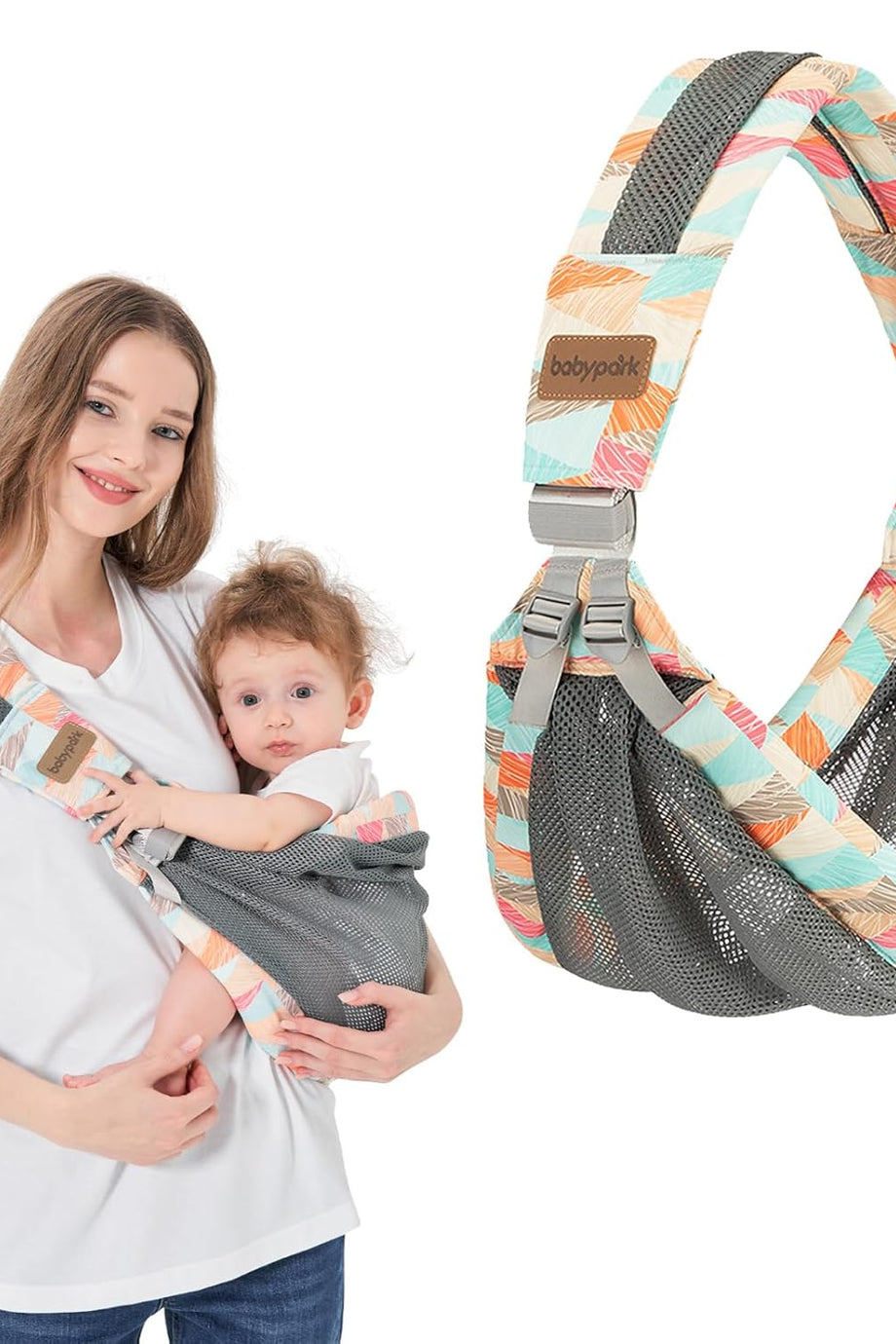 Bebek Taşıyıcı, 3-36 Ay, 4-20 Kg, Ergonomik, Ayarlanabilir Tek Omuz Askılı
