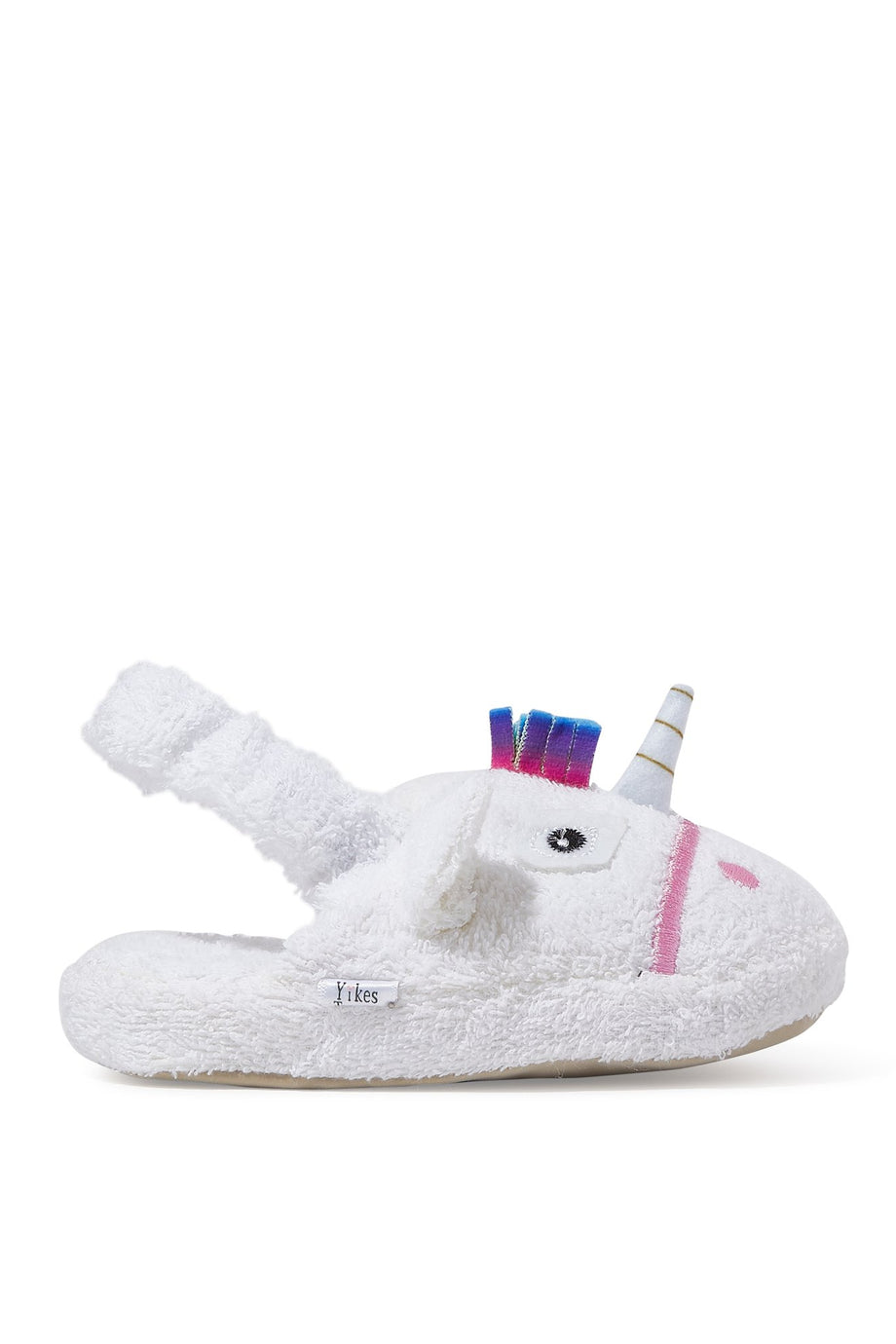 Çocuklar için Unicorn Pamuk-Terry Terlik - Renkli