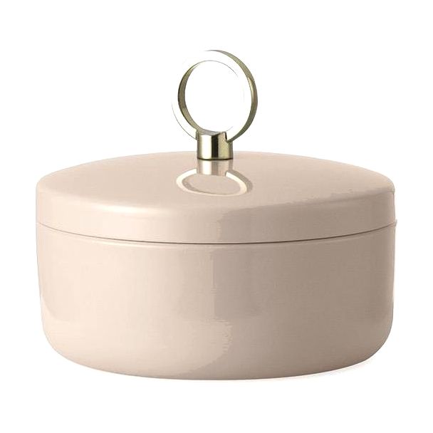Ring Kutu Orta 8x10cm, Kum Rengi, Şık ve Fonksiyonel Depolama Çözümü